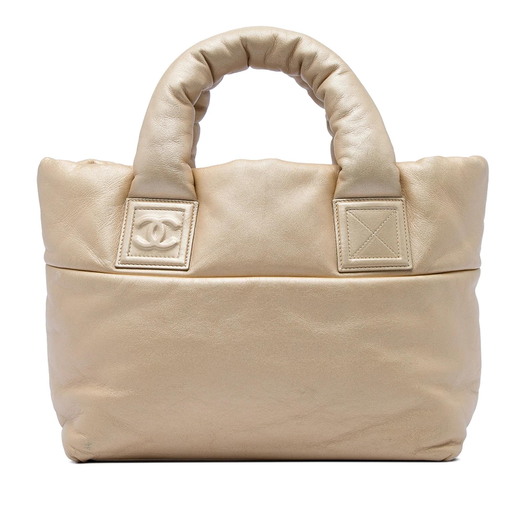 Cocoon pony-style calfskin handbag