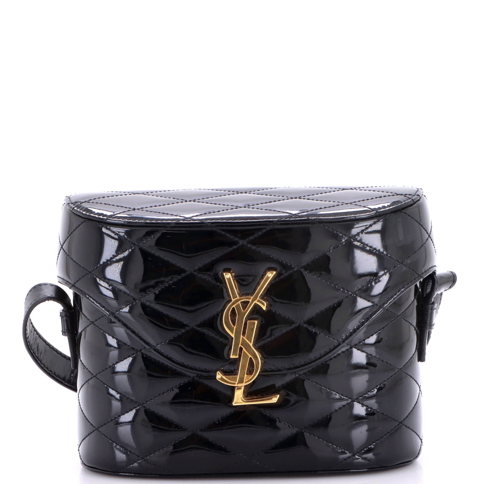 June Box Bag Quilted Patent