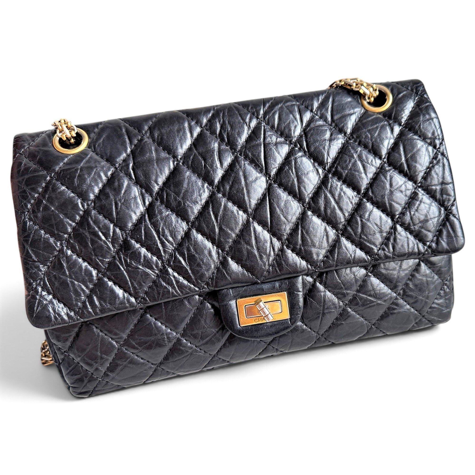 2.55 leather handbag
