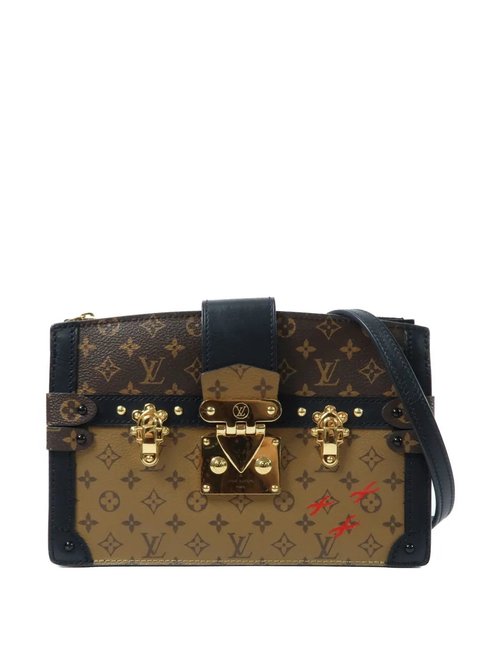 Trunk Monogram Reverse clutch bag