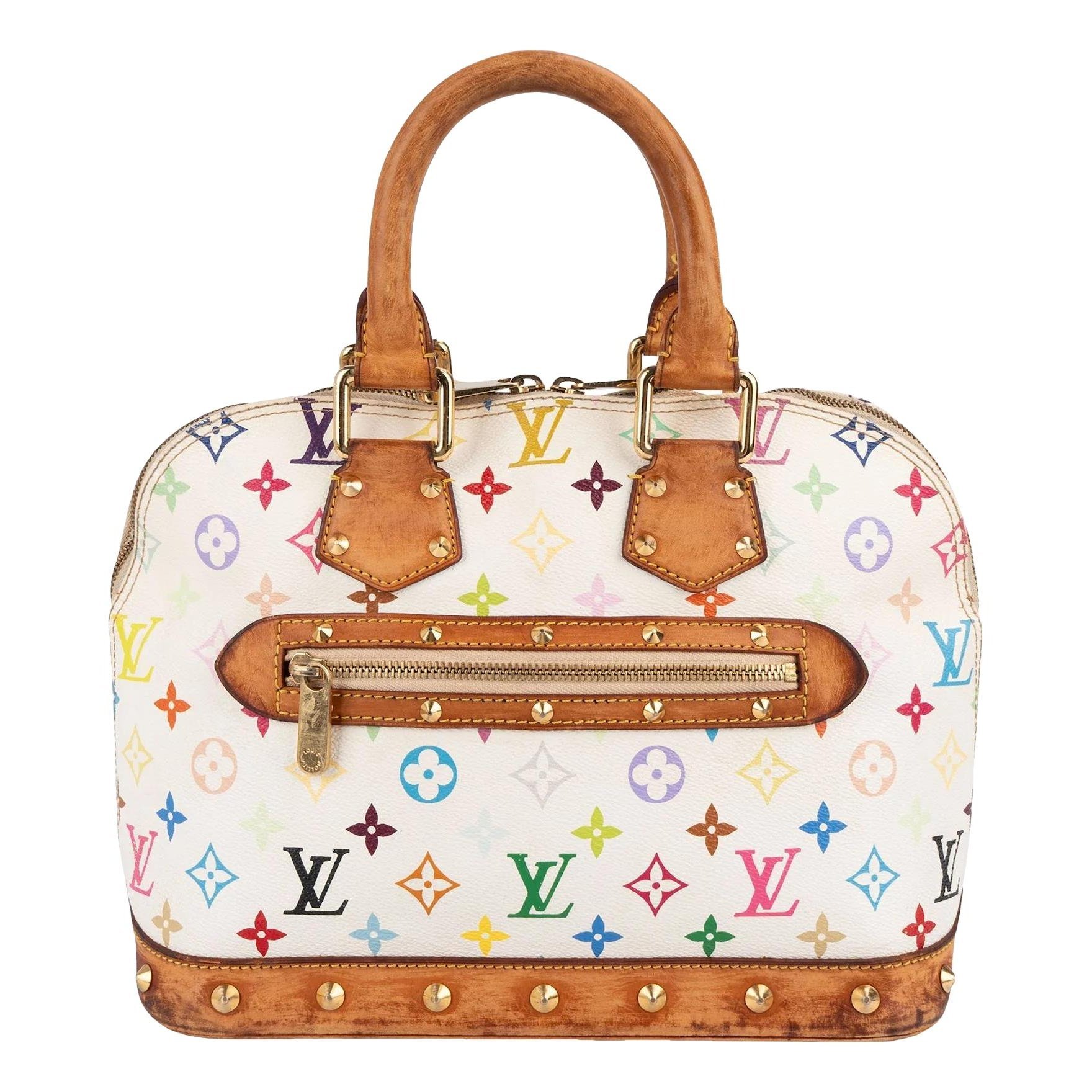 Alma leather handbag