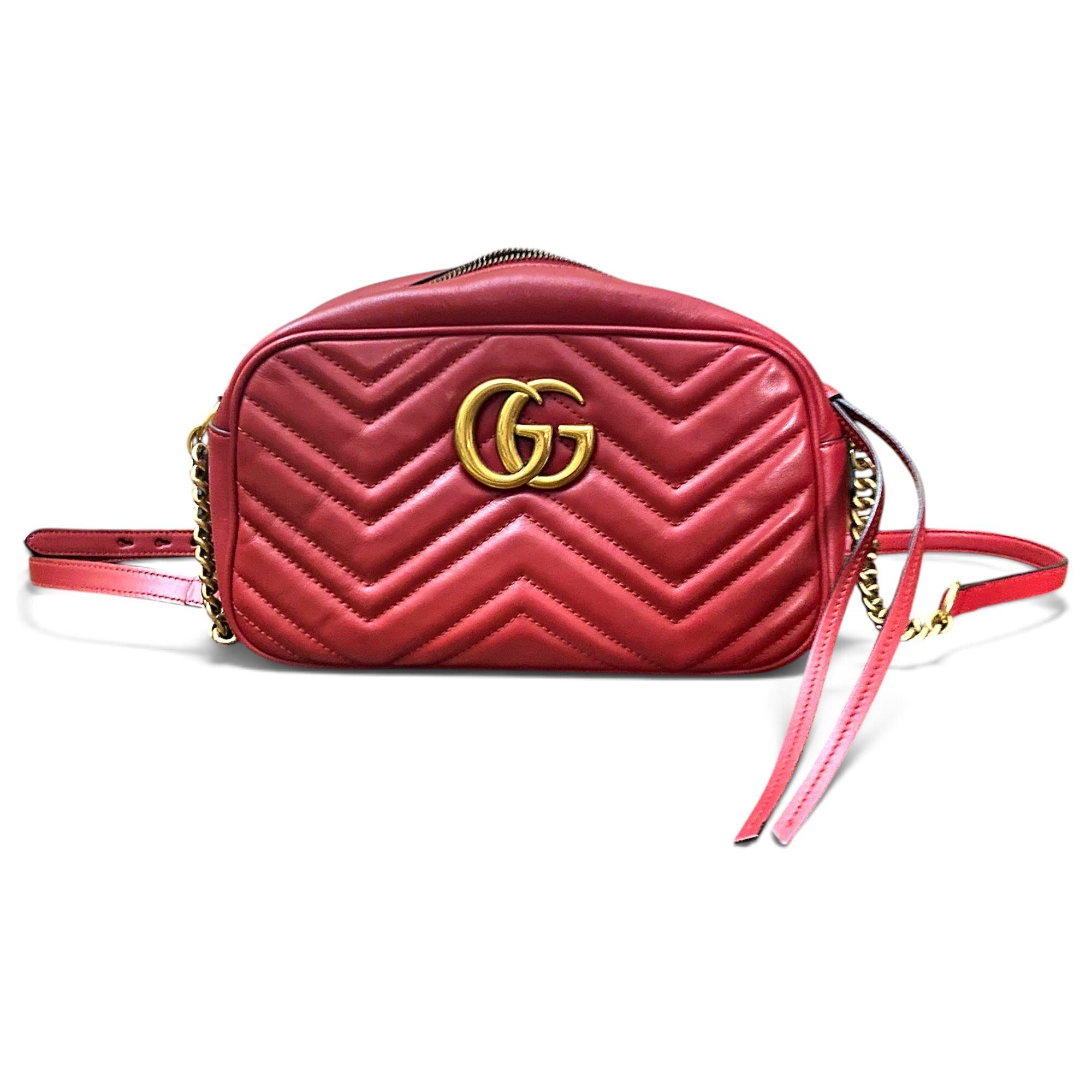 Marmont leather clutch bag
