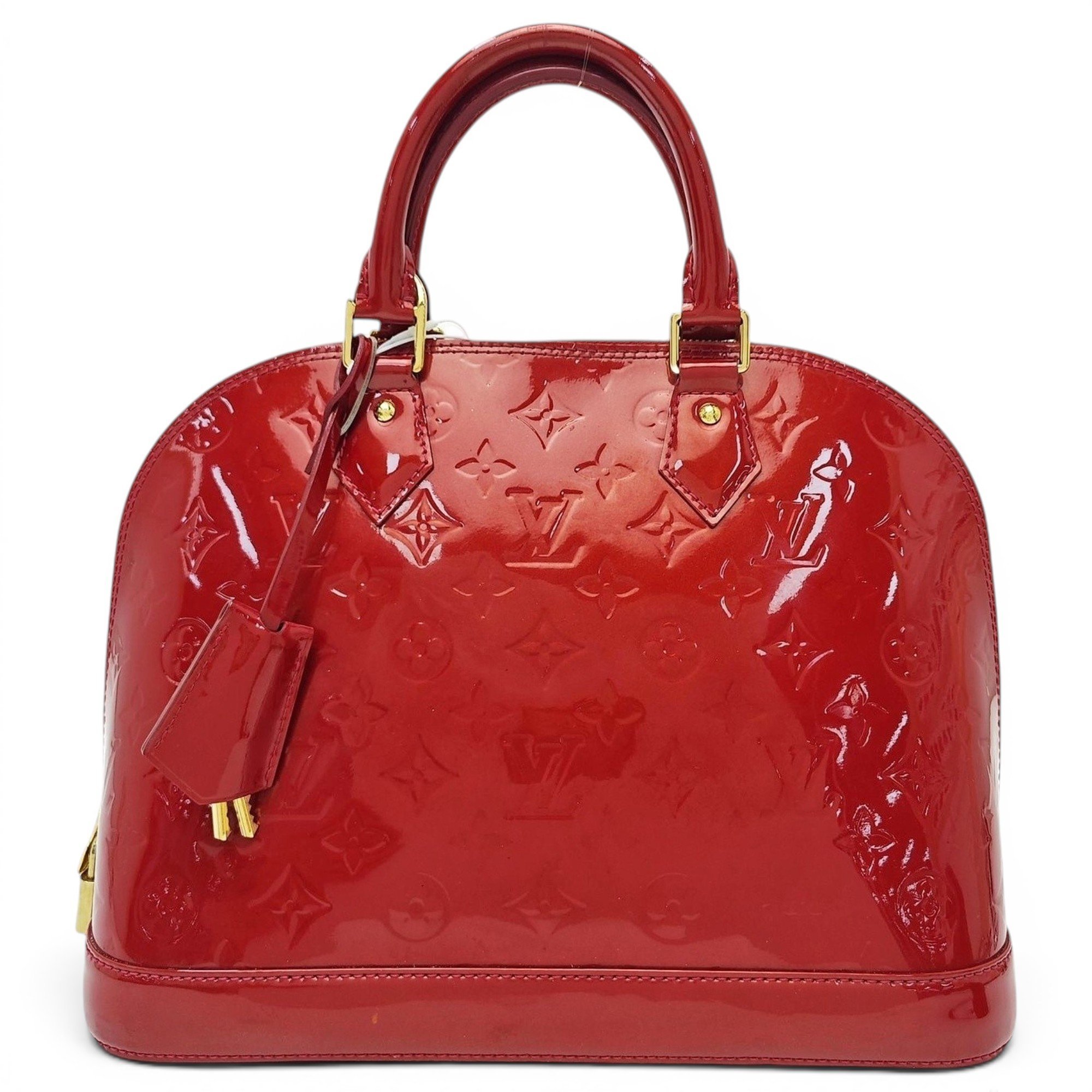 Alma patent leather handbag