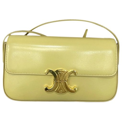 Triomphe leather handbag