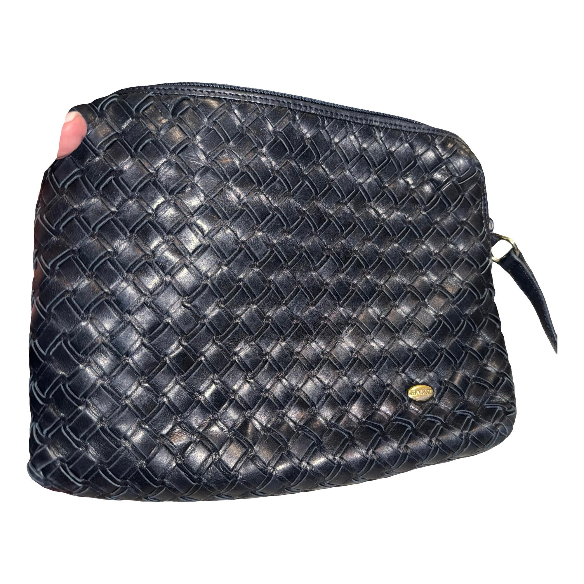 Leather crossbody bag