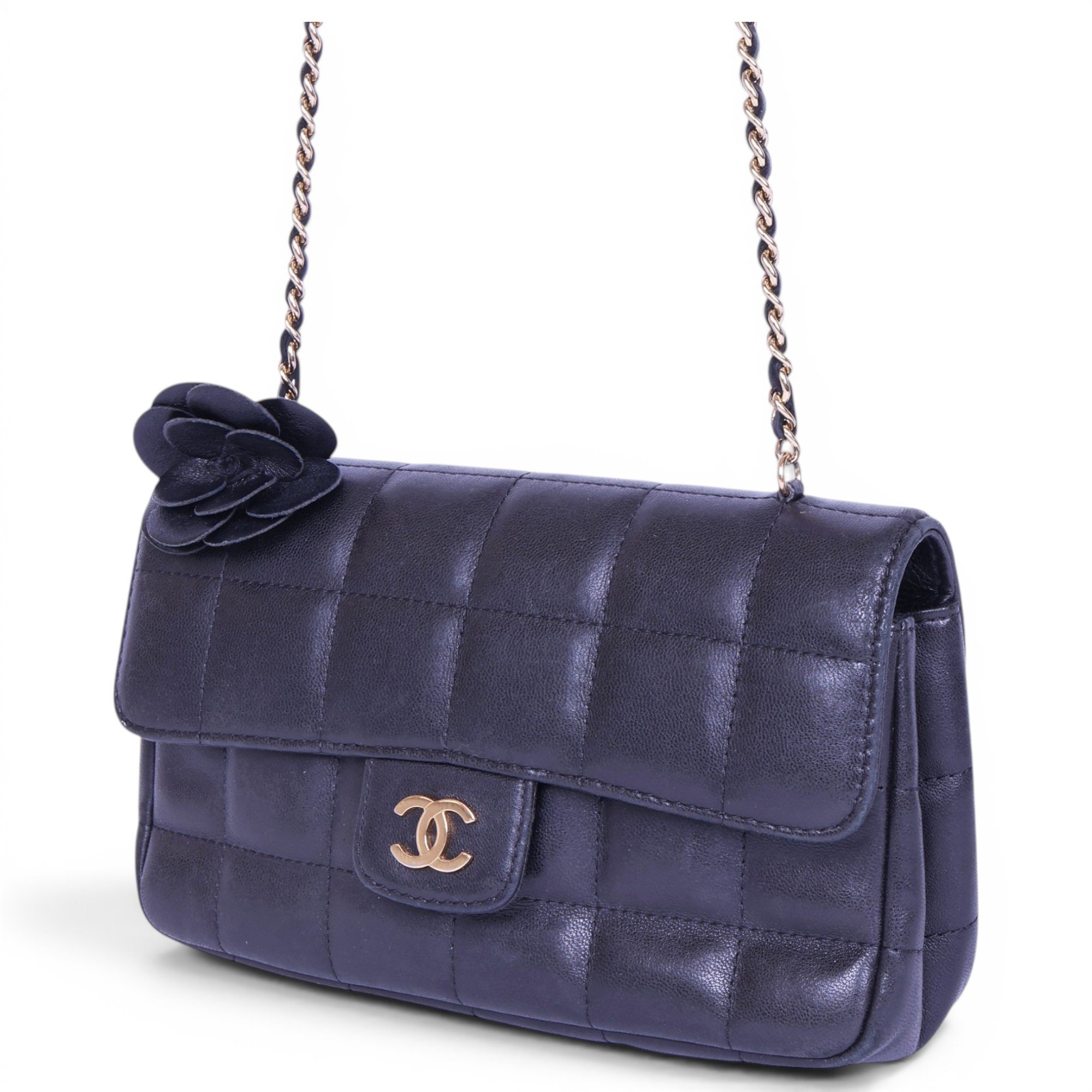 East West Chocolate Bar leather handbag