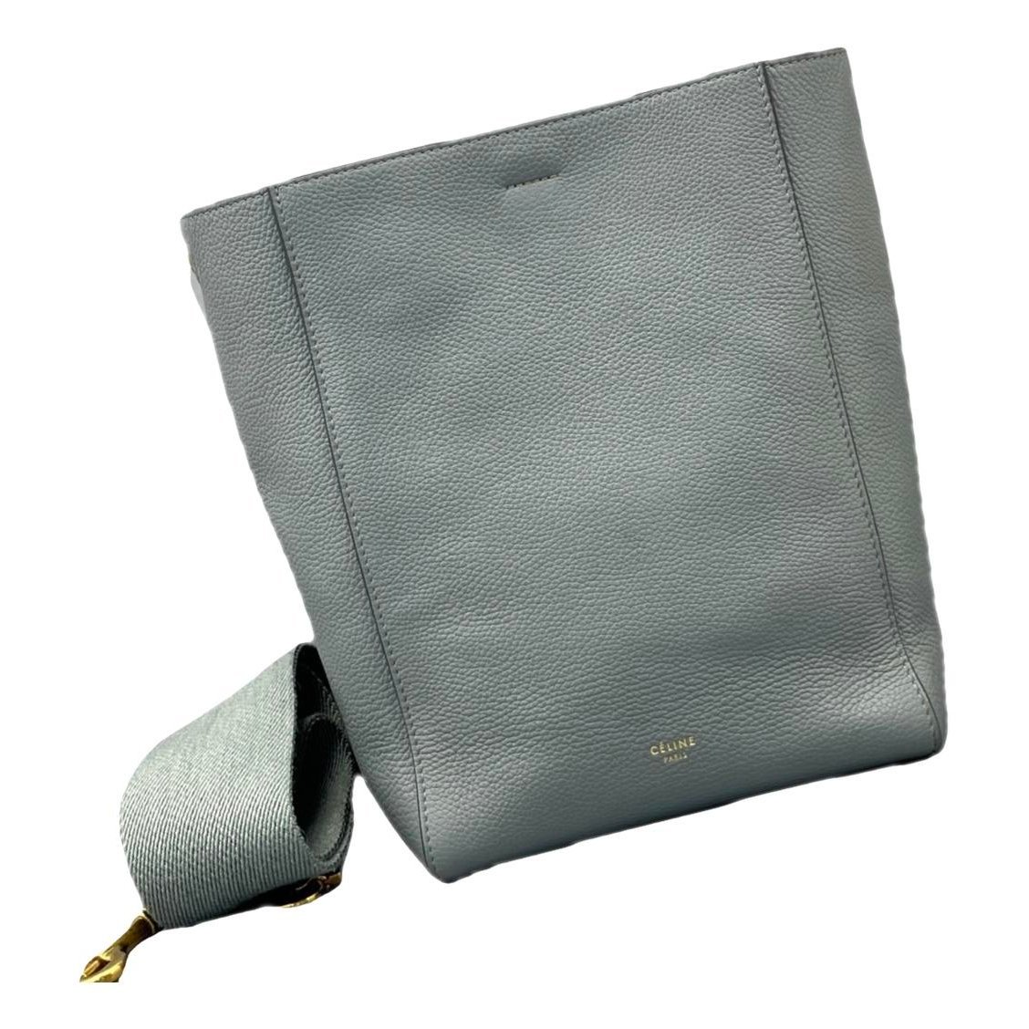 Seau Sangle leather handbag