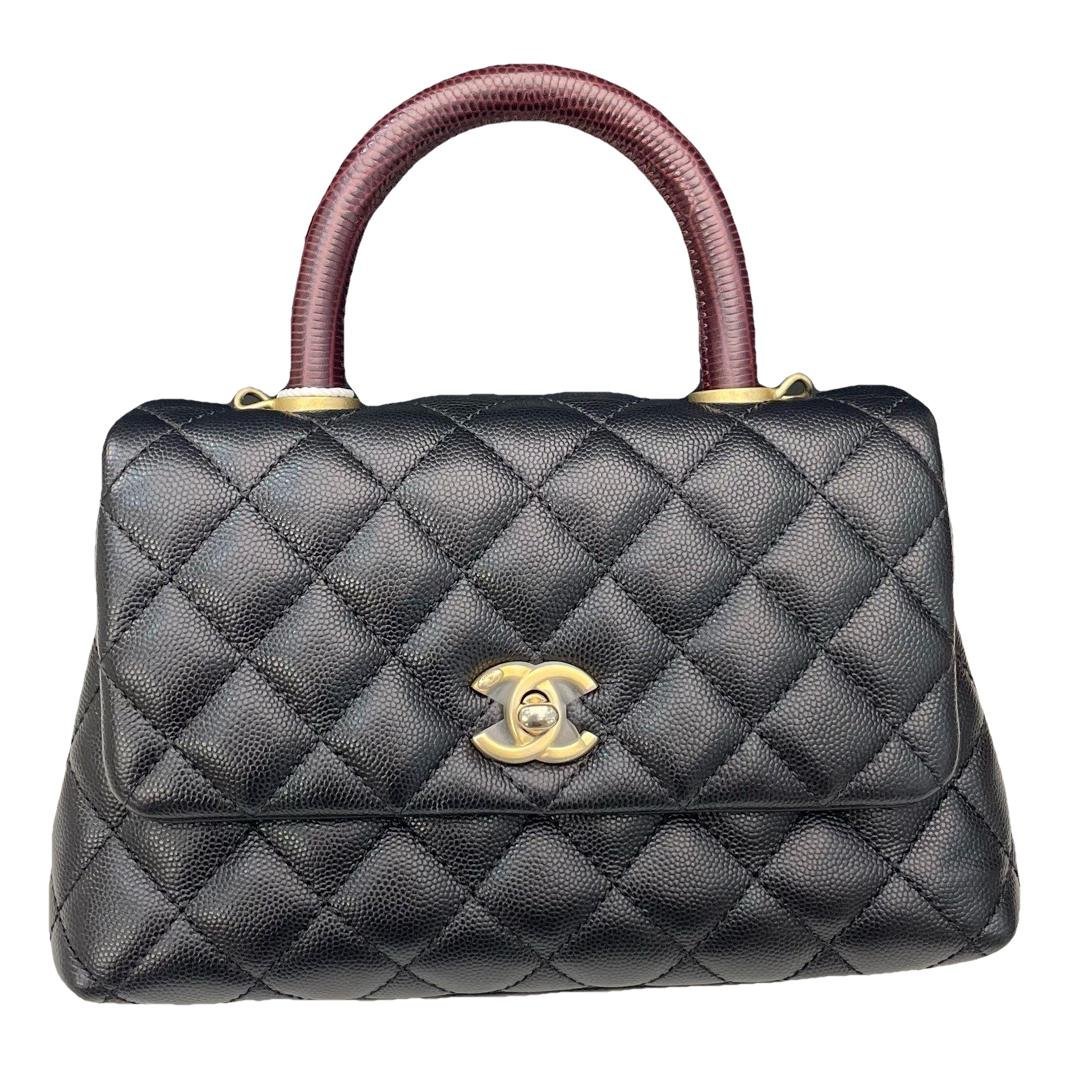 Coco Handle leather crossbody bag