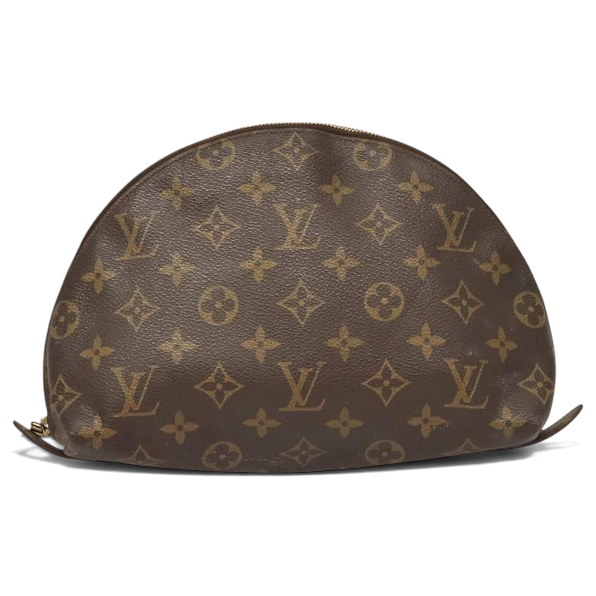 Leather vanity case