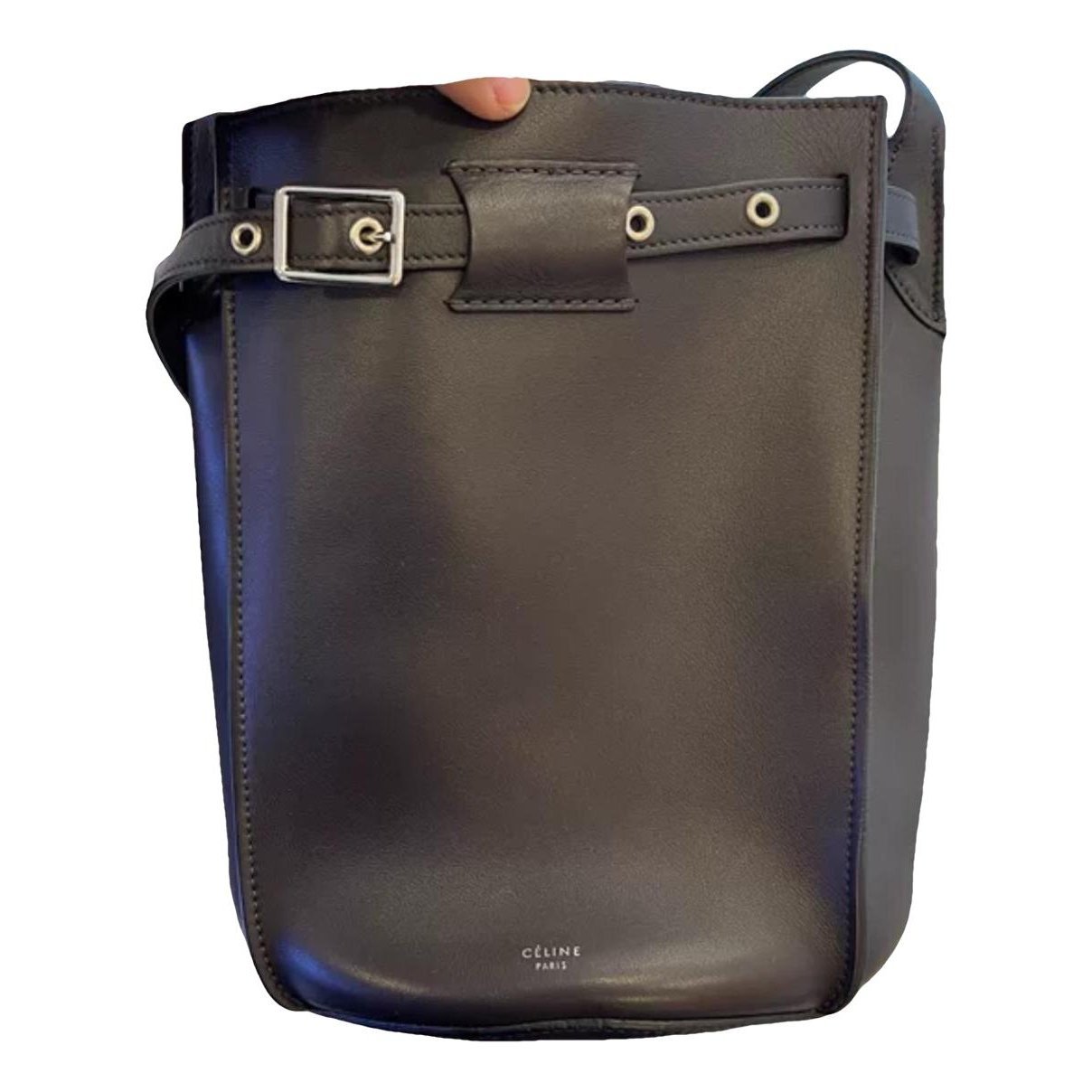 Big Bag leather handbag