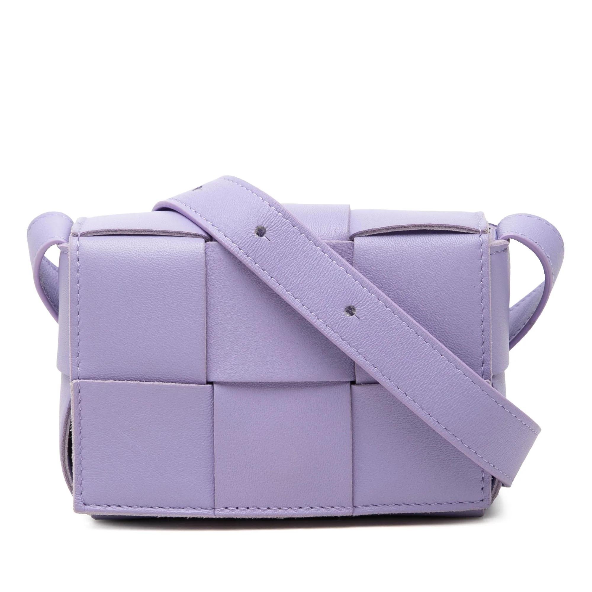 Cassette leather crossbody bag