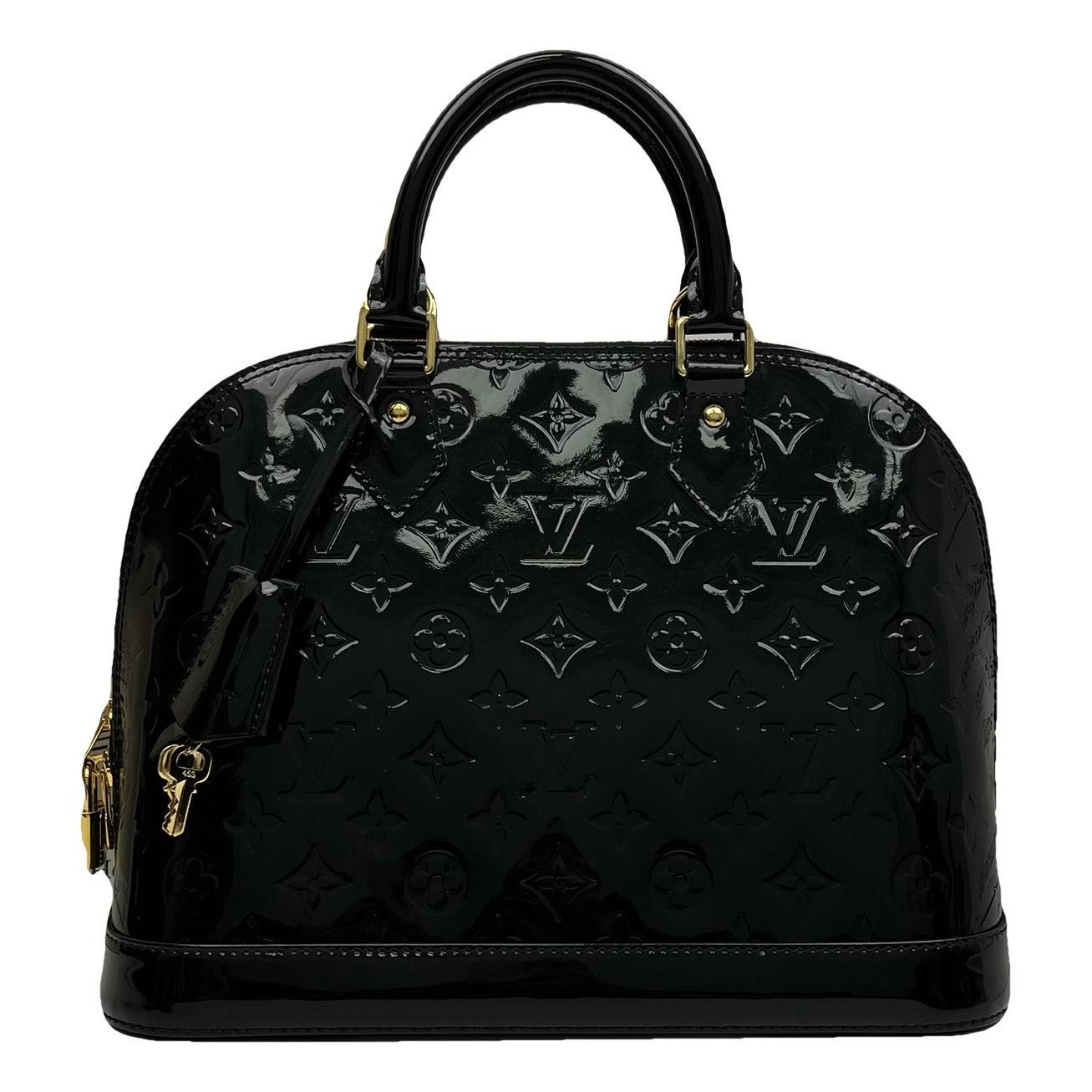 Alma patent leather handbag