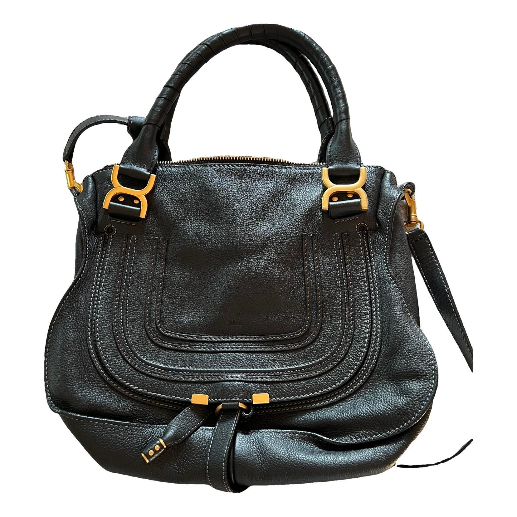 Marcie leather handbag