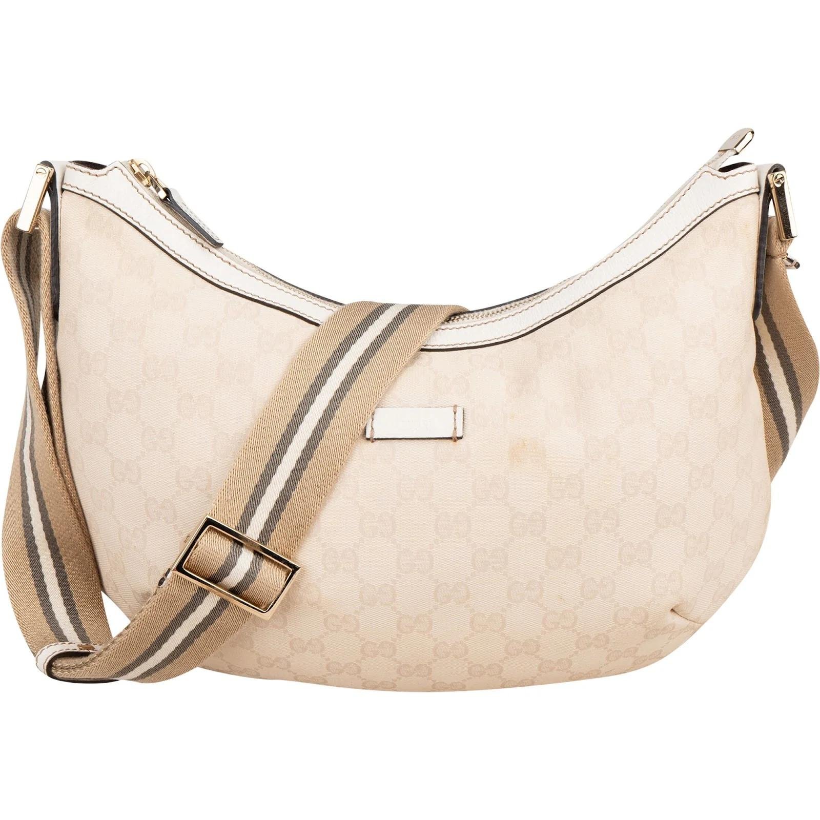 Hobo leather crossbody bag
