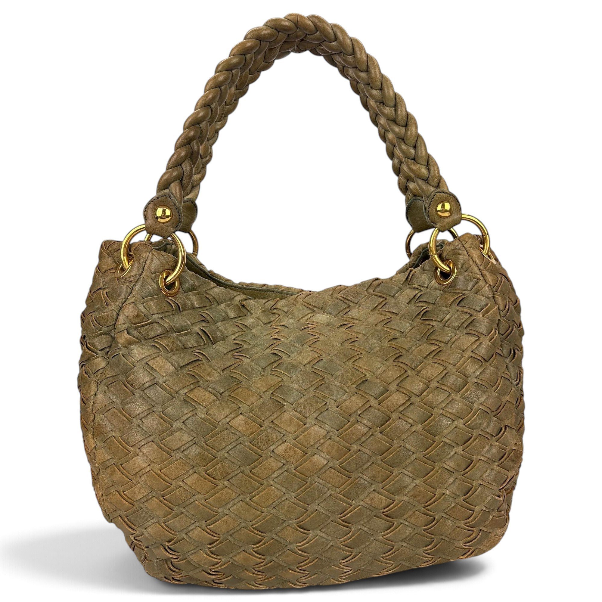 Vitello leather handbag