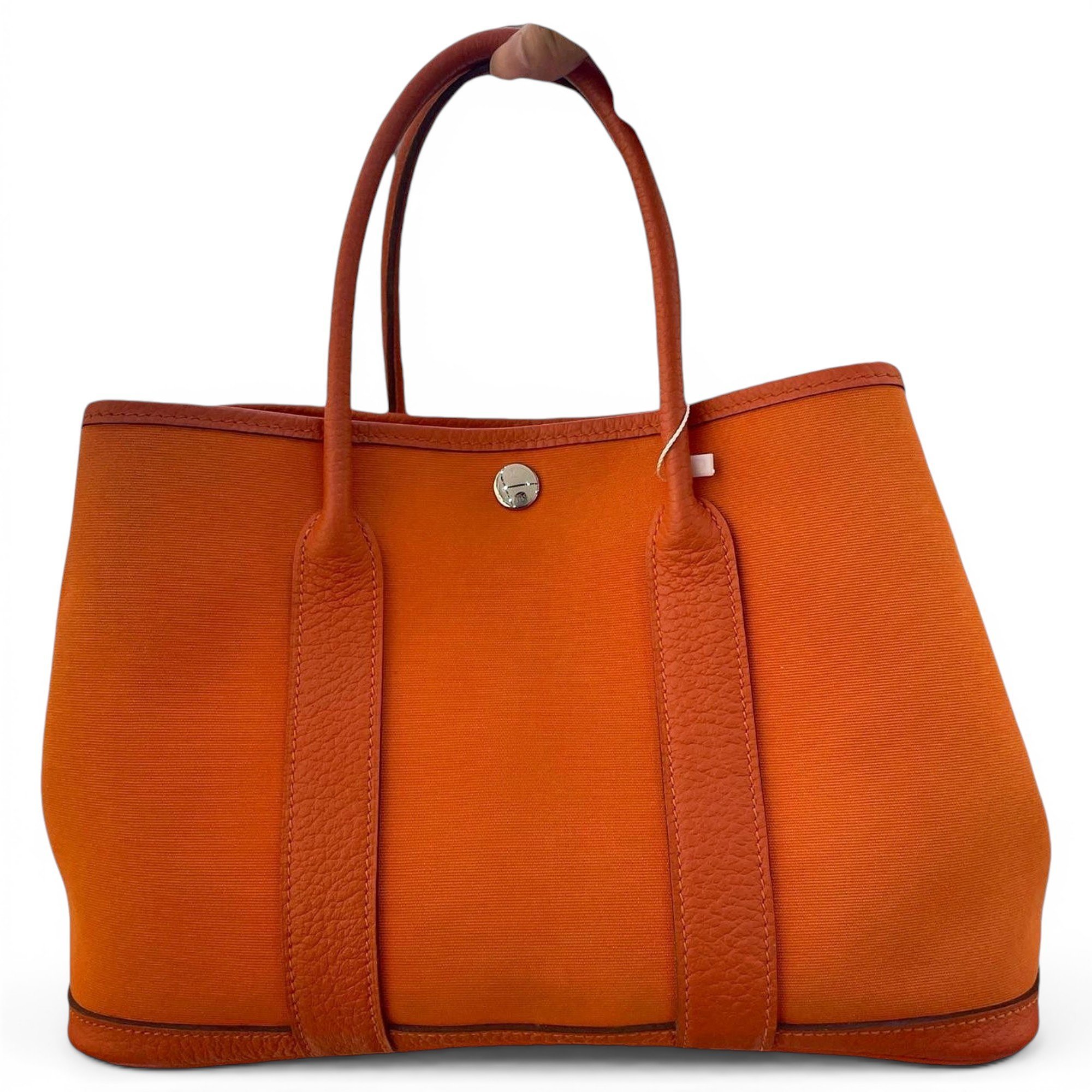 Garden Party leather handbag