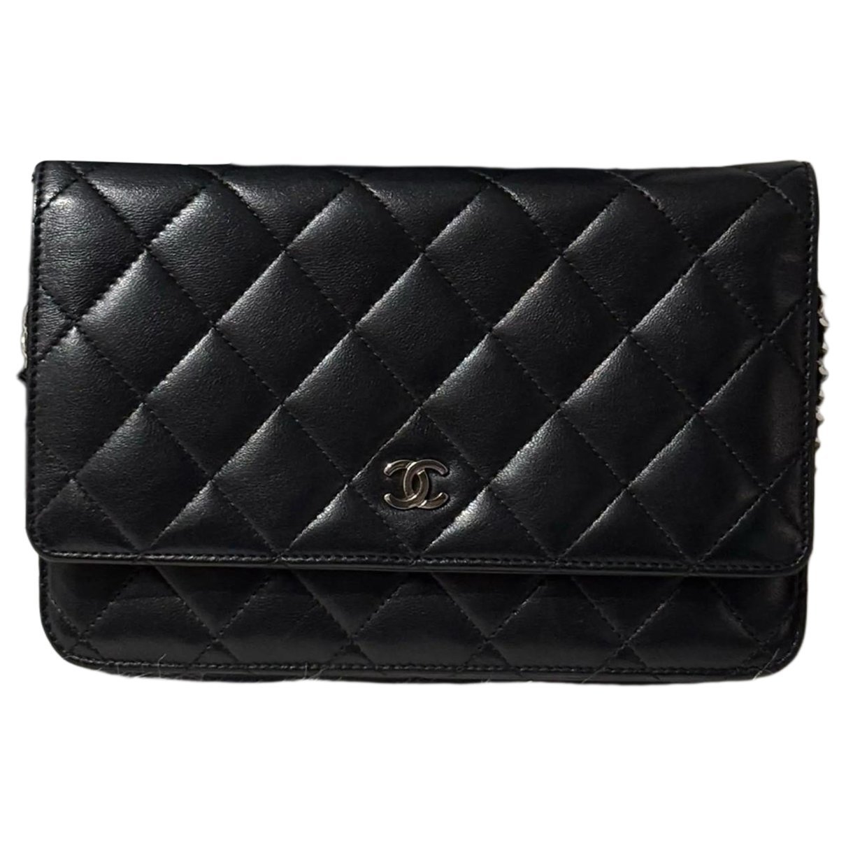 Wallet On Chain Timeless/Classique leather handbag