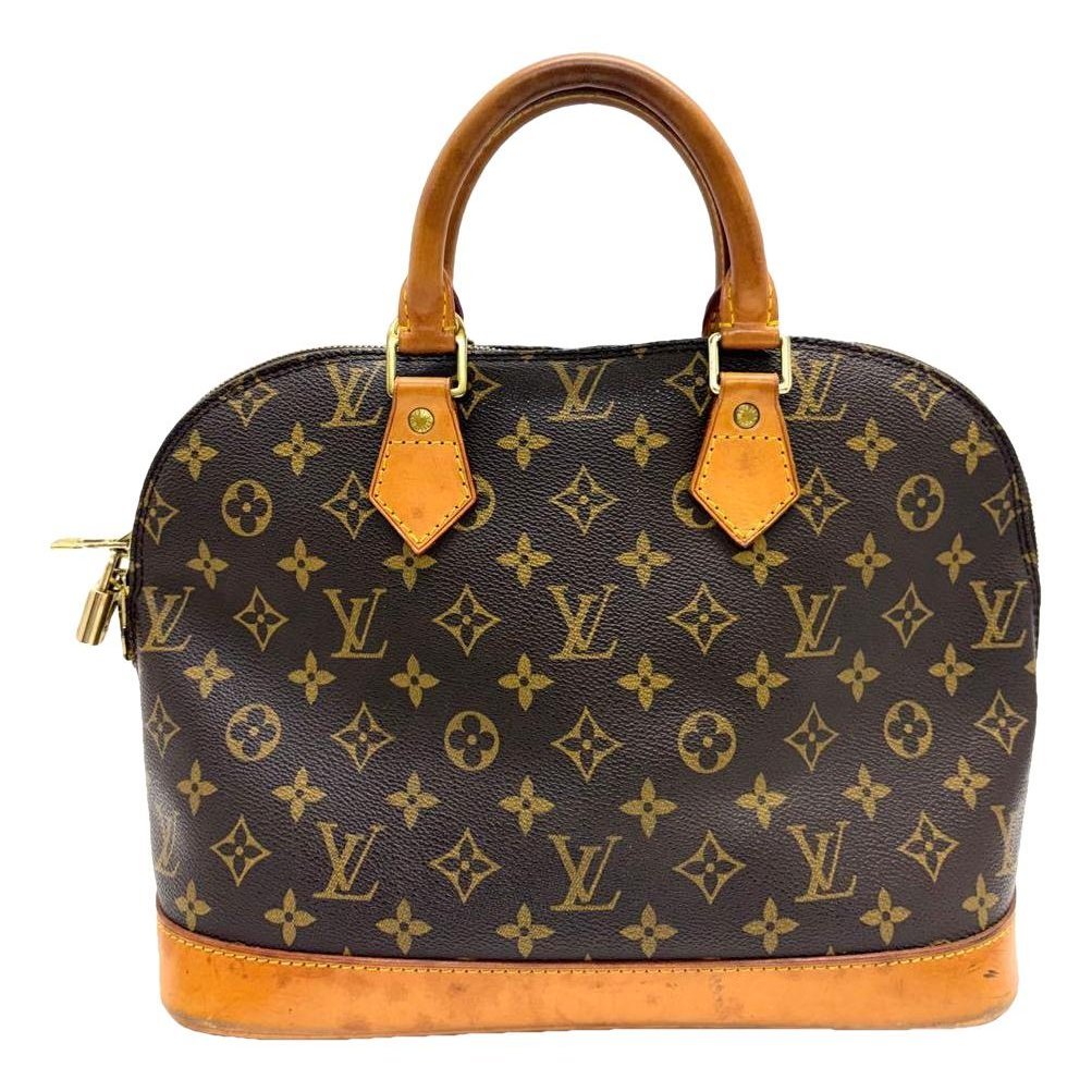 Alma leather handbag