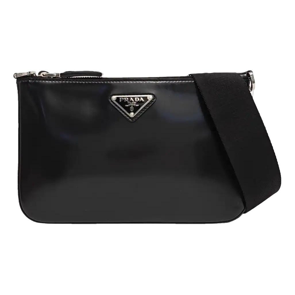 Leather crossbody bag