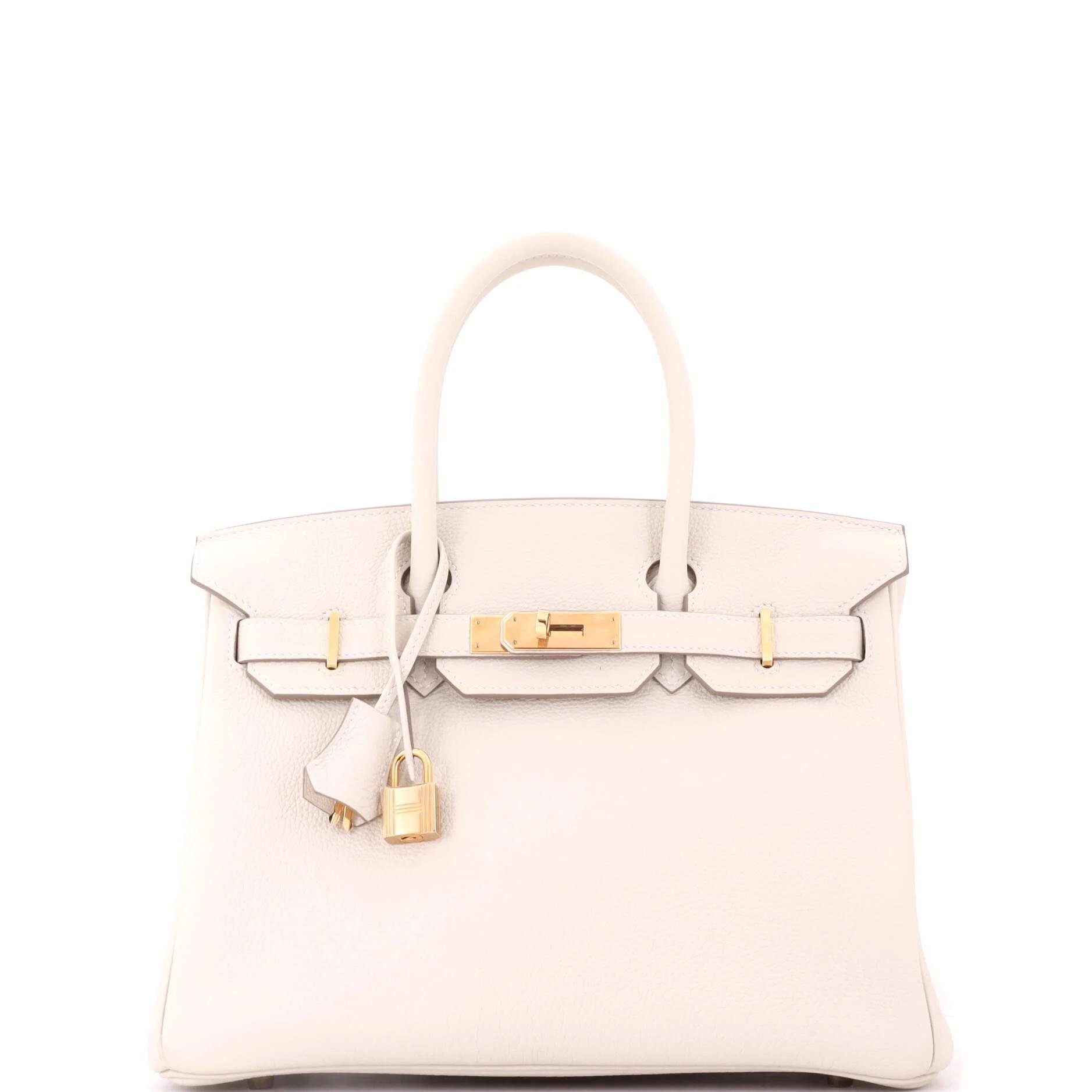 Birkin 30 leather tote