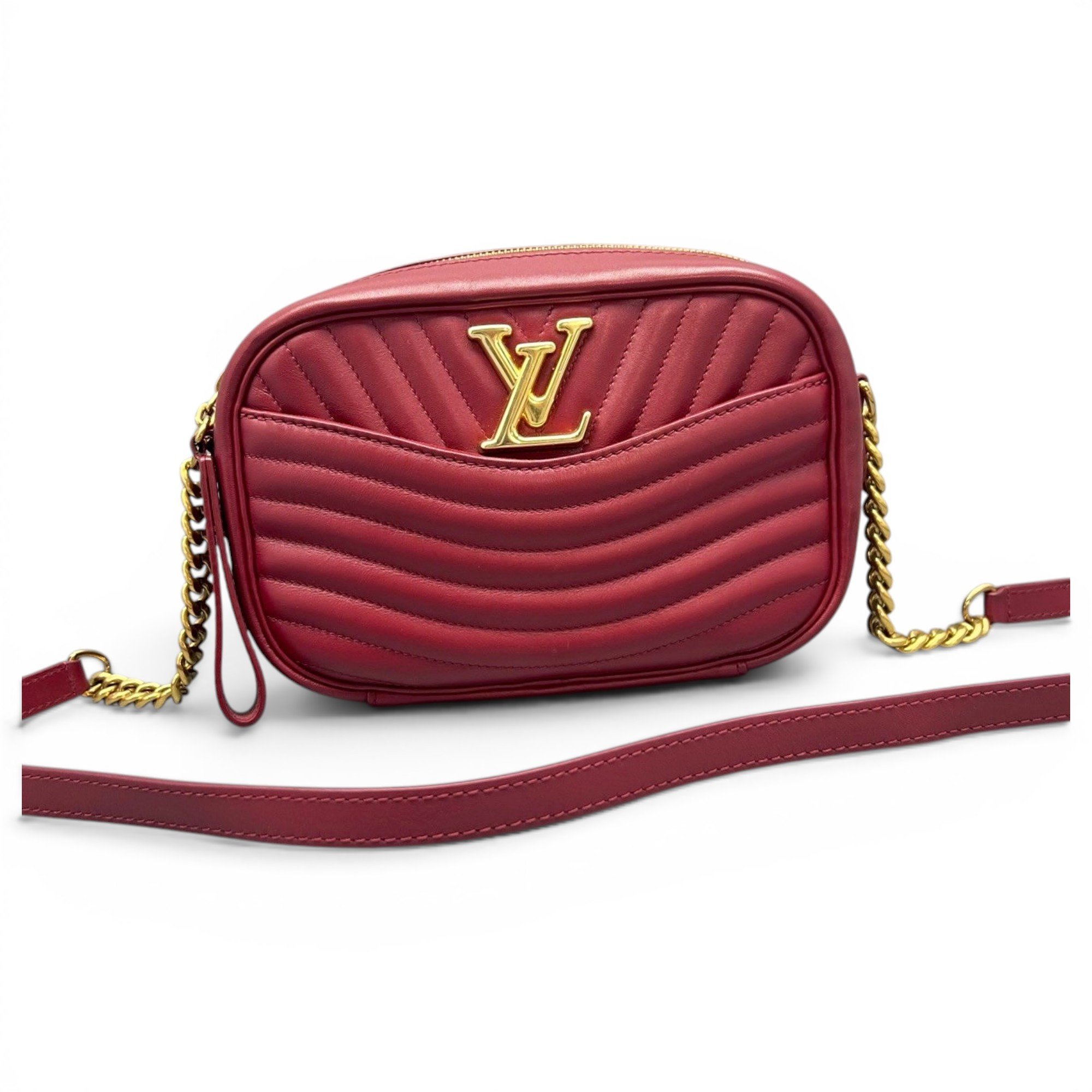 New Wave leather handbag