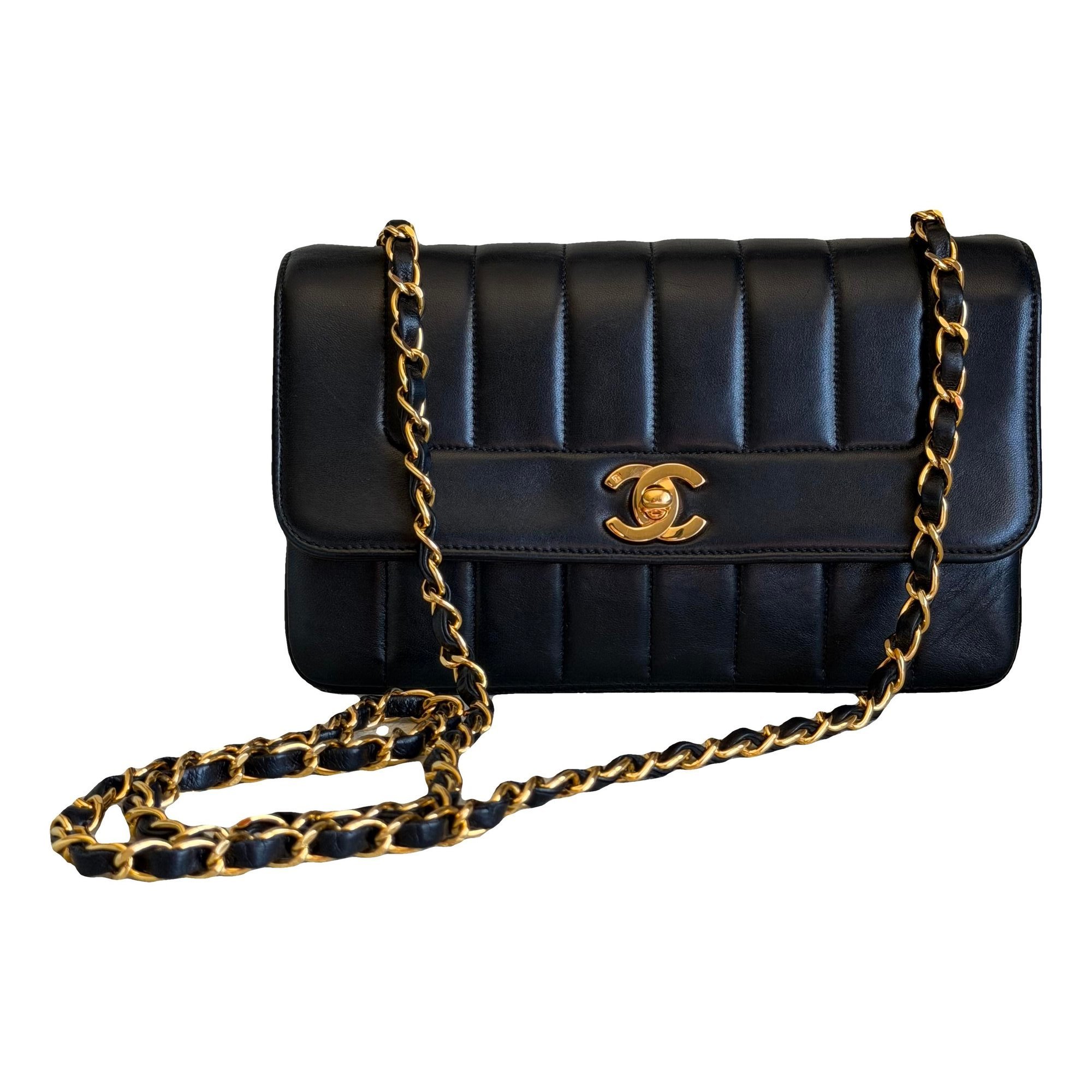 Mademoiselle leather handbag