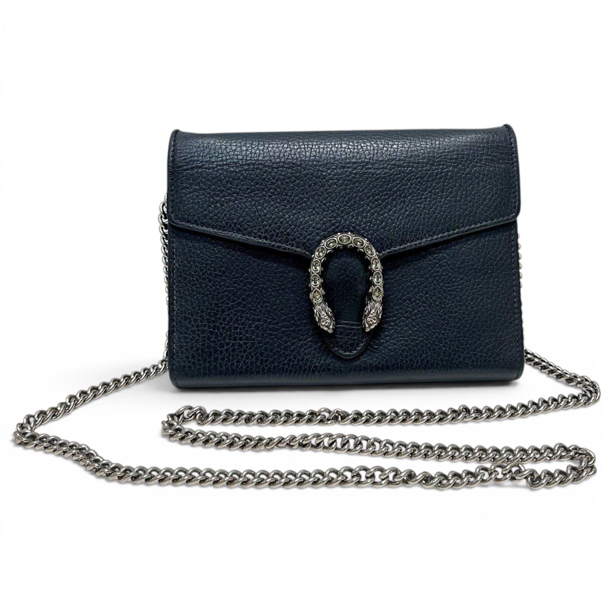 Dionysus Chain Wallet leather crossbody bag