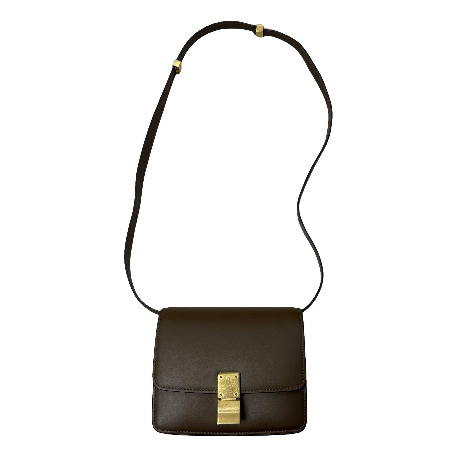 Classic leather handbag