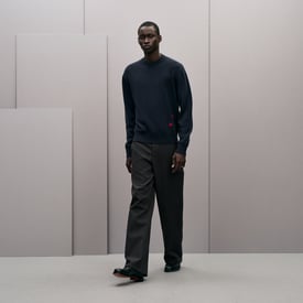 "Broderie coccinelle" crewneck cashmere sweater