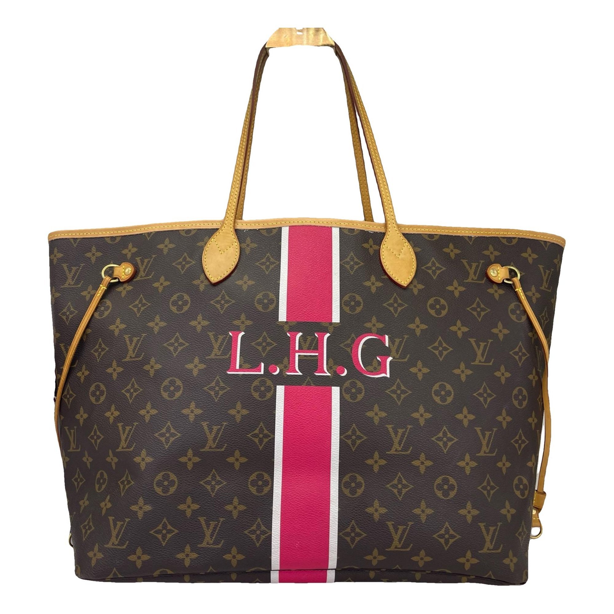 Neverfull leather tote
