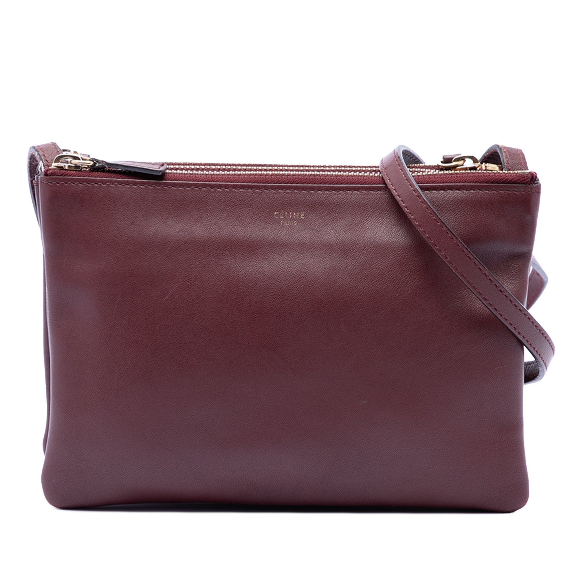 Leather crossbody bag