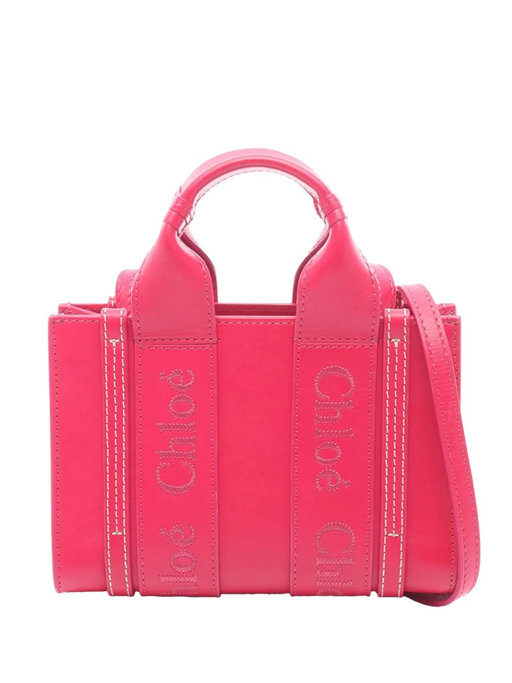 Chloe 2010-2026 Mini Calfskin Woody satchel