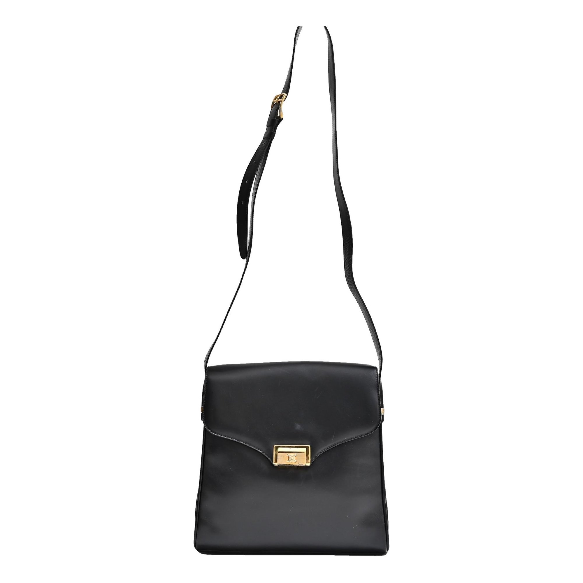 Triomphe leather handbag