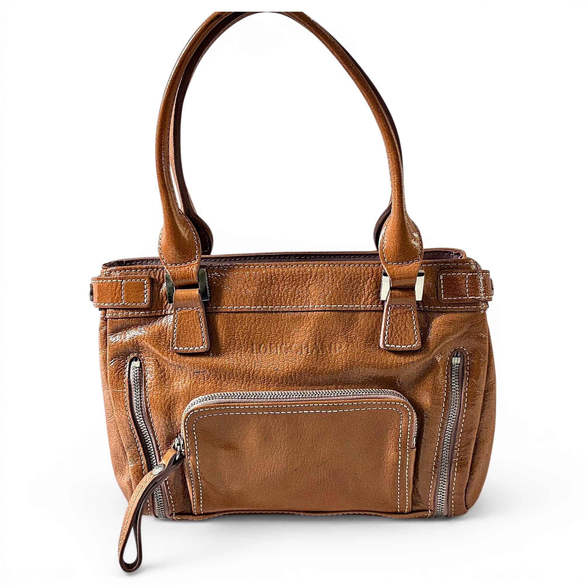 Leather handbag