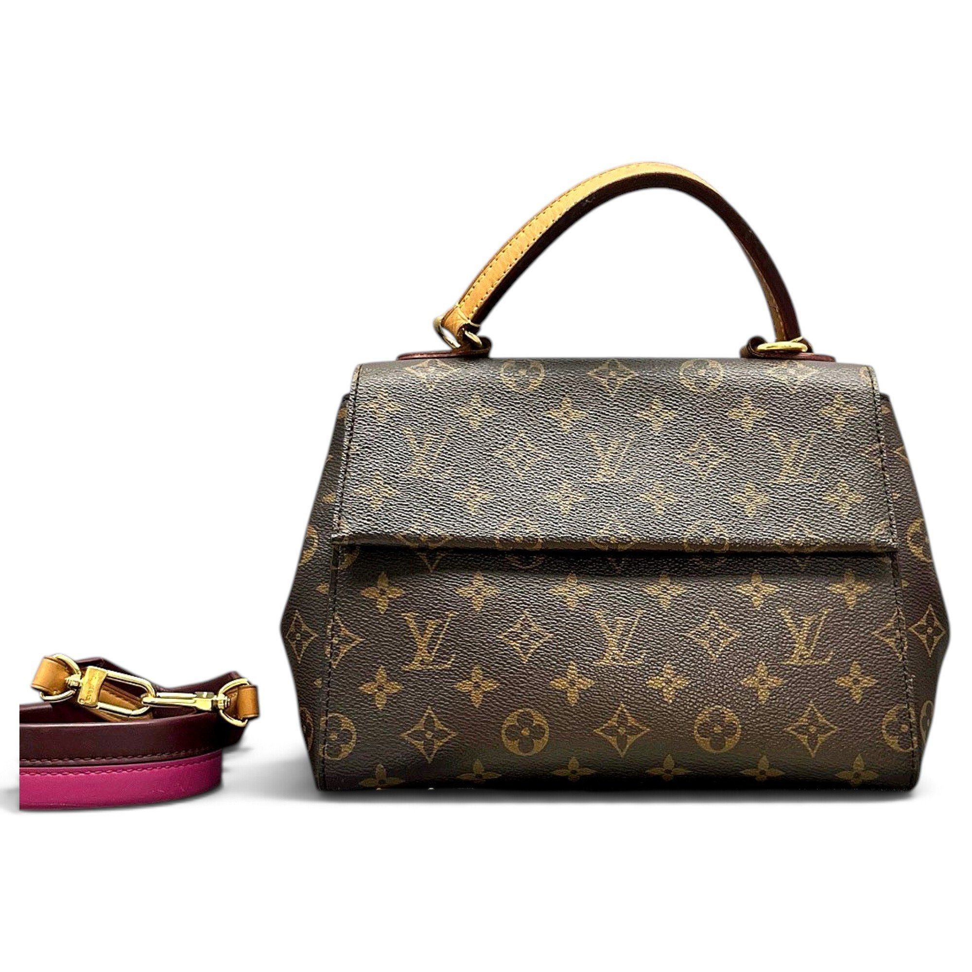 Cluny leather handbag
