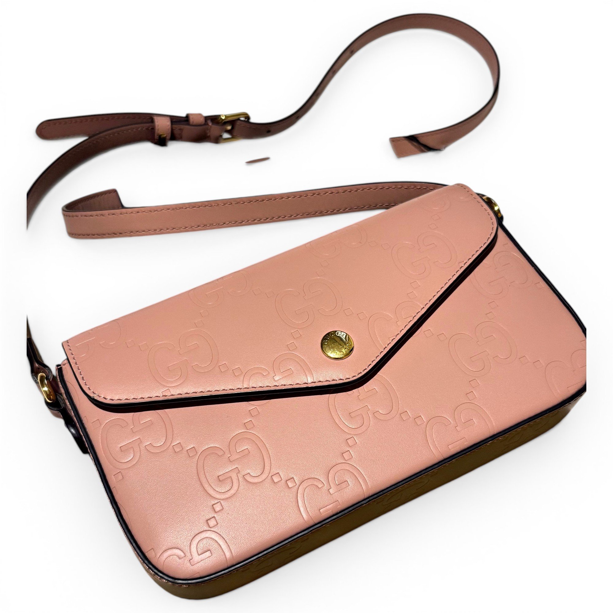 Leather crossbody bag