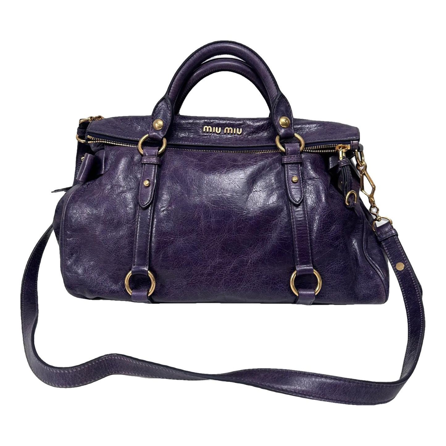 Bow bag leather crossbody bag