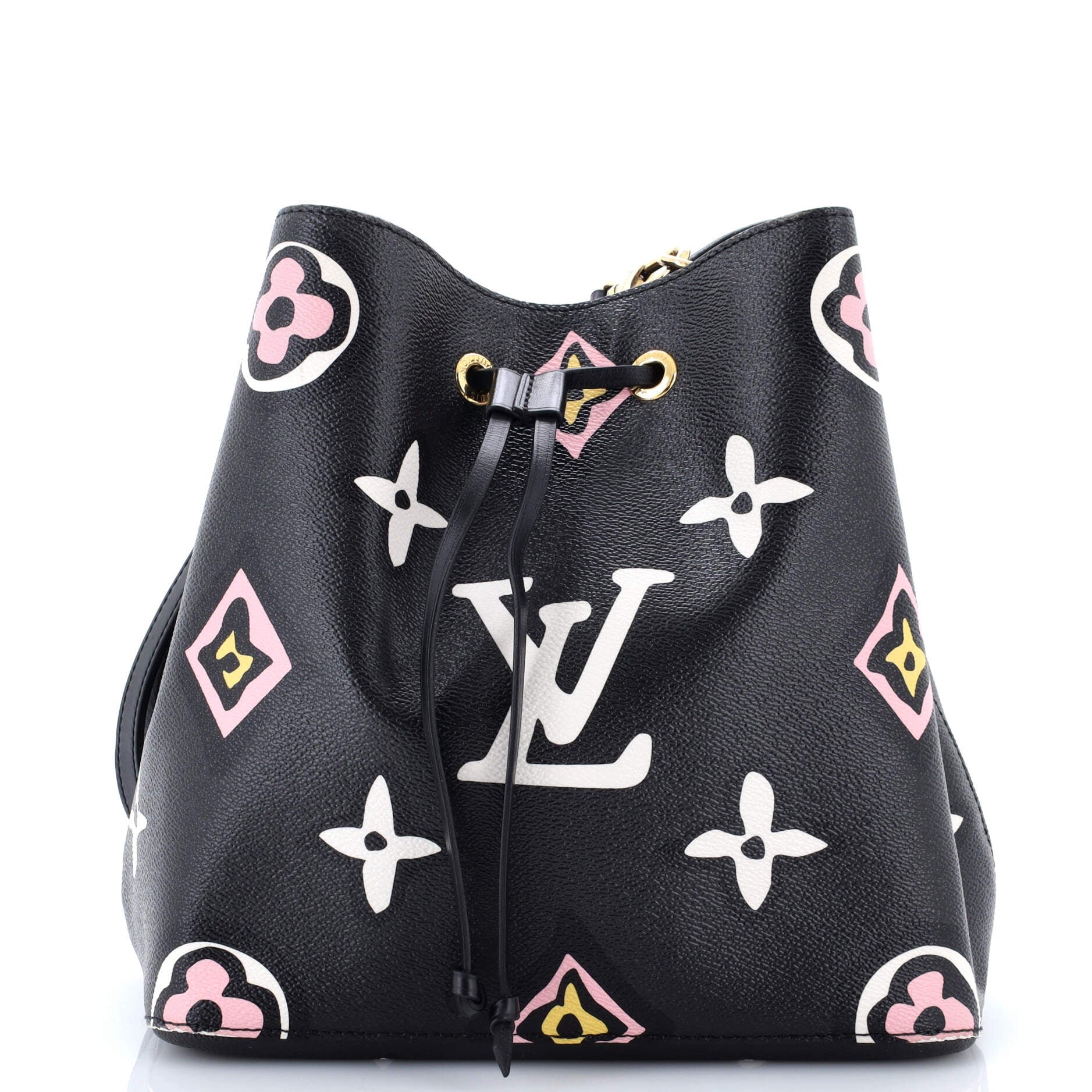 Louis Vuitton NeoNoe Handbag Wild at Heart Monogram Giant MM