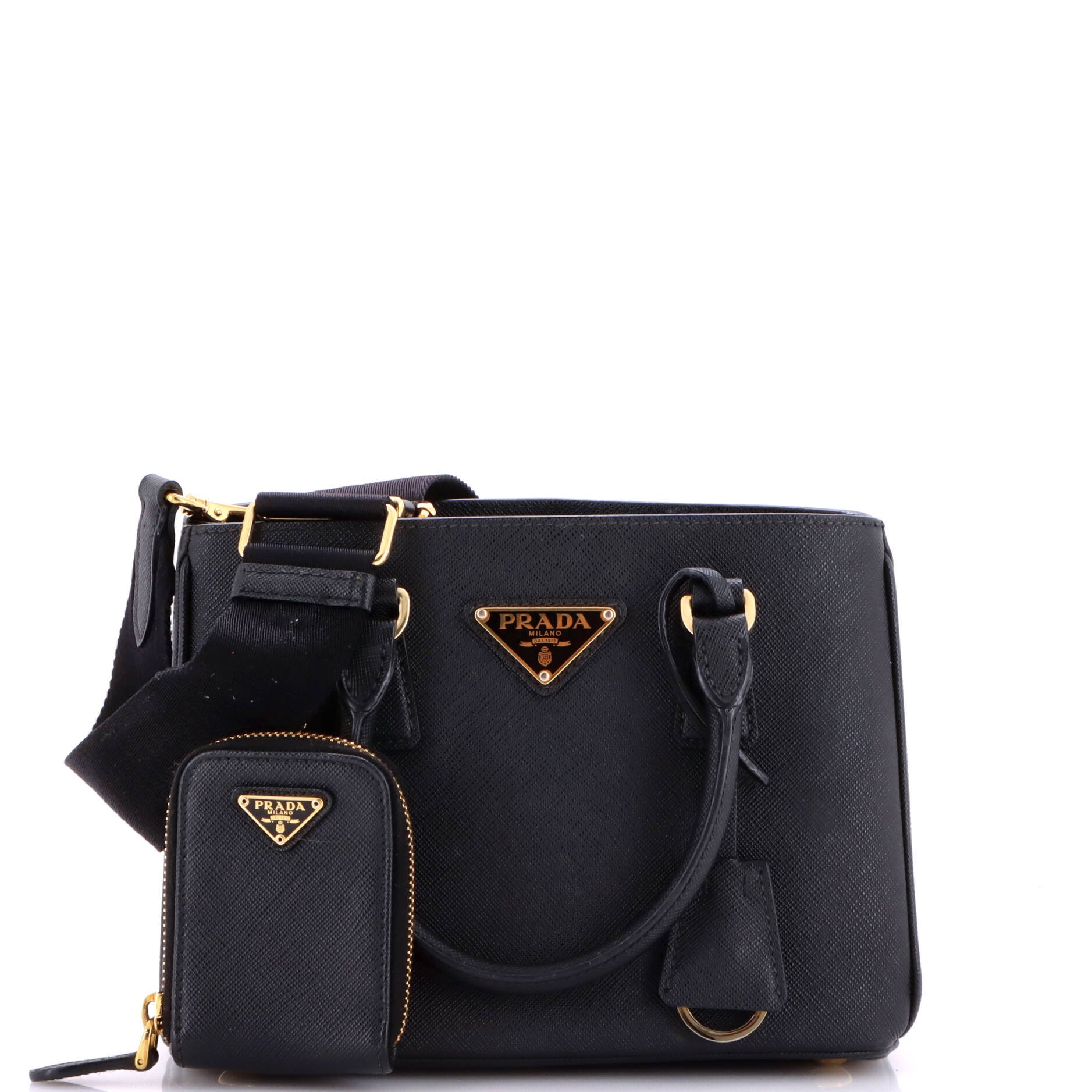 Re-Edition Galleria Tote Saffiano Leather Micro