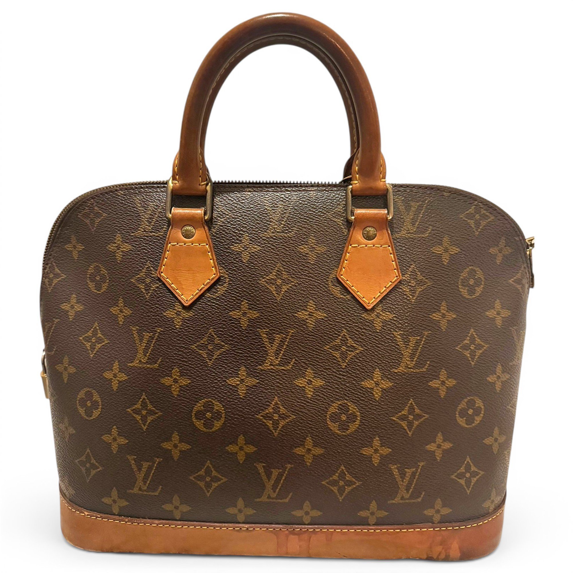 Alma leather handbag