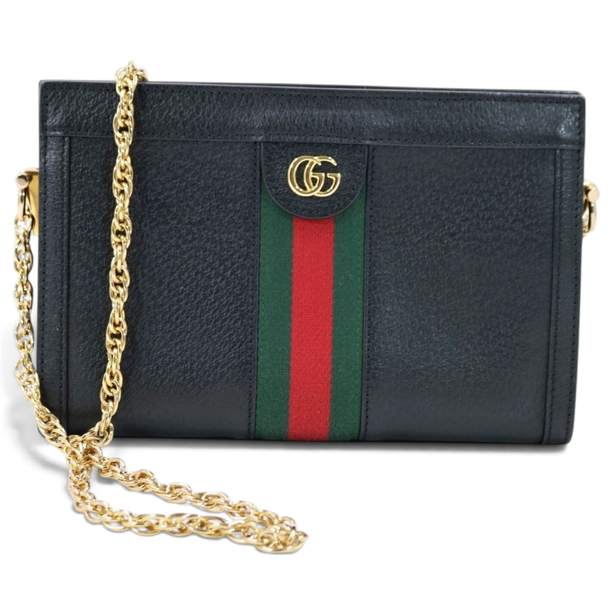 Ophidia leather crossbody bag