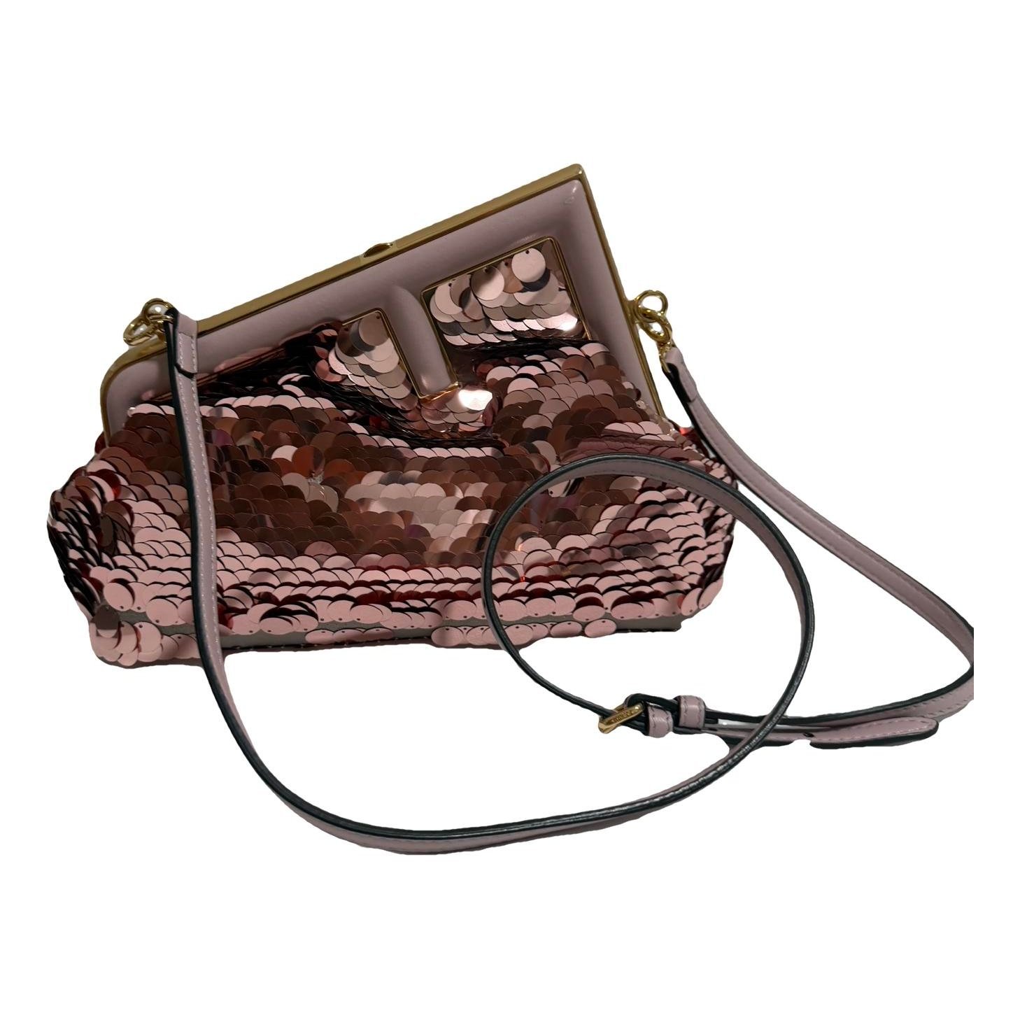 First glitter handbag