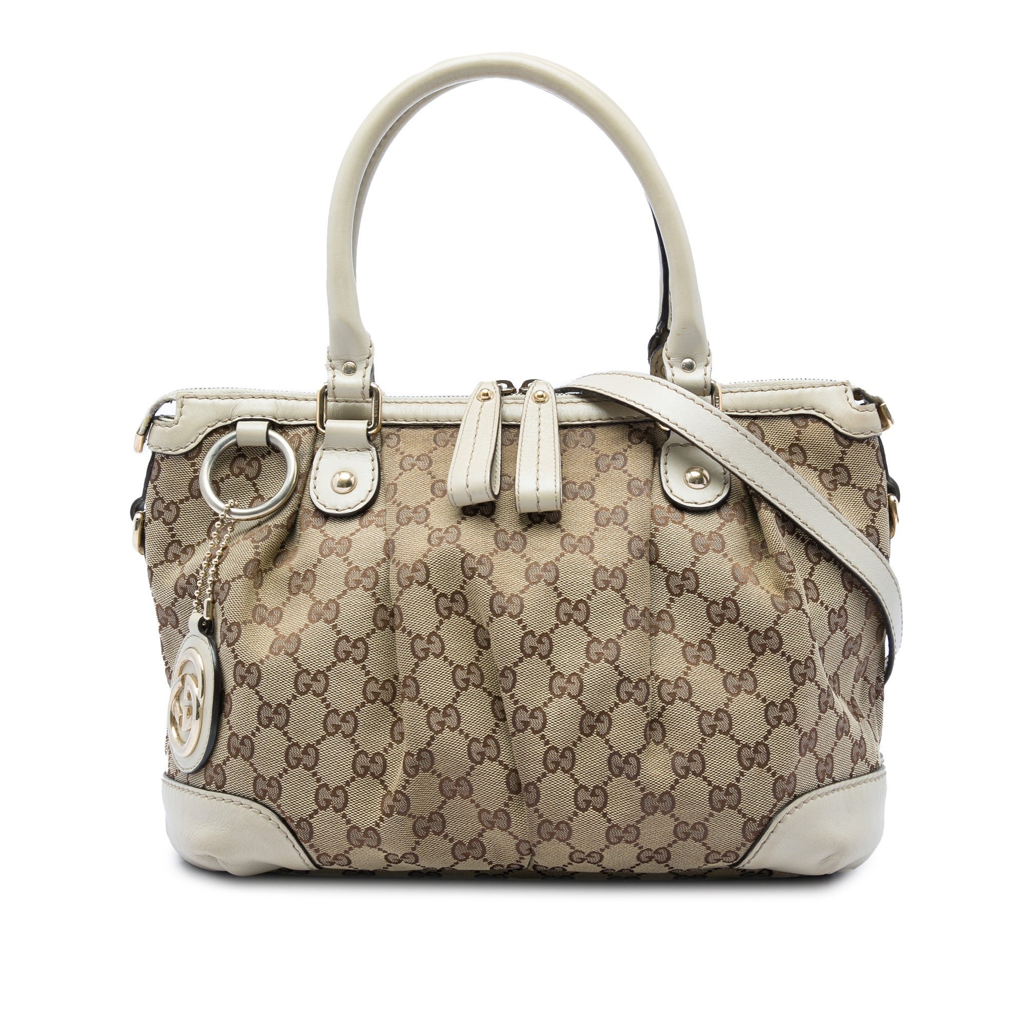 Sukey leather satchel
