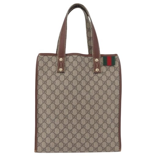 Leather tote