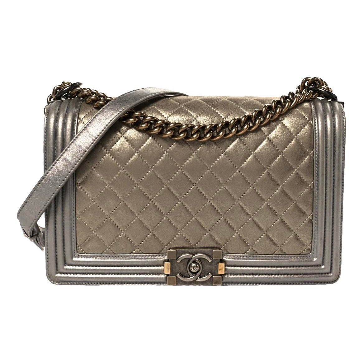 Boy leather handbag