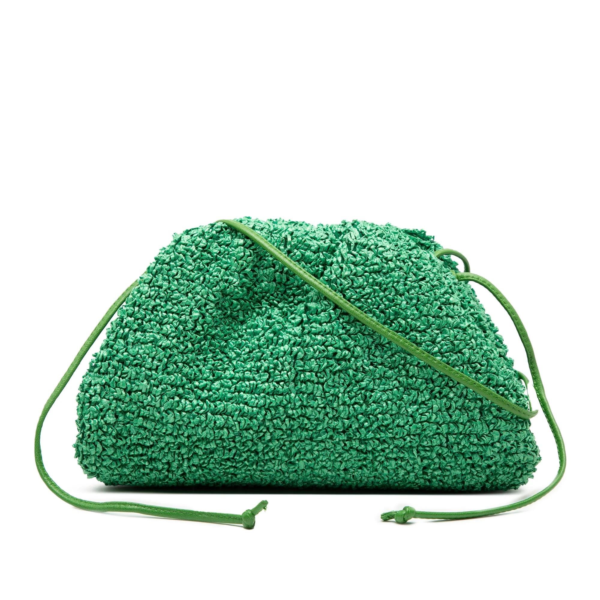 Pouch leather handbag