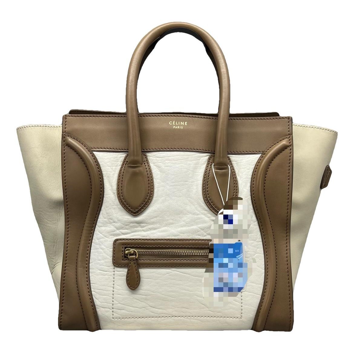 Luggage leather handbag