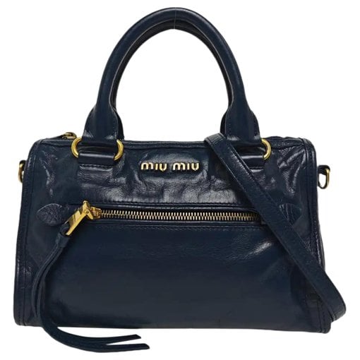 Leather handbag