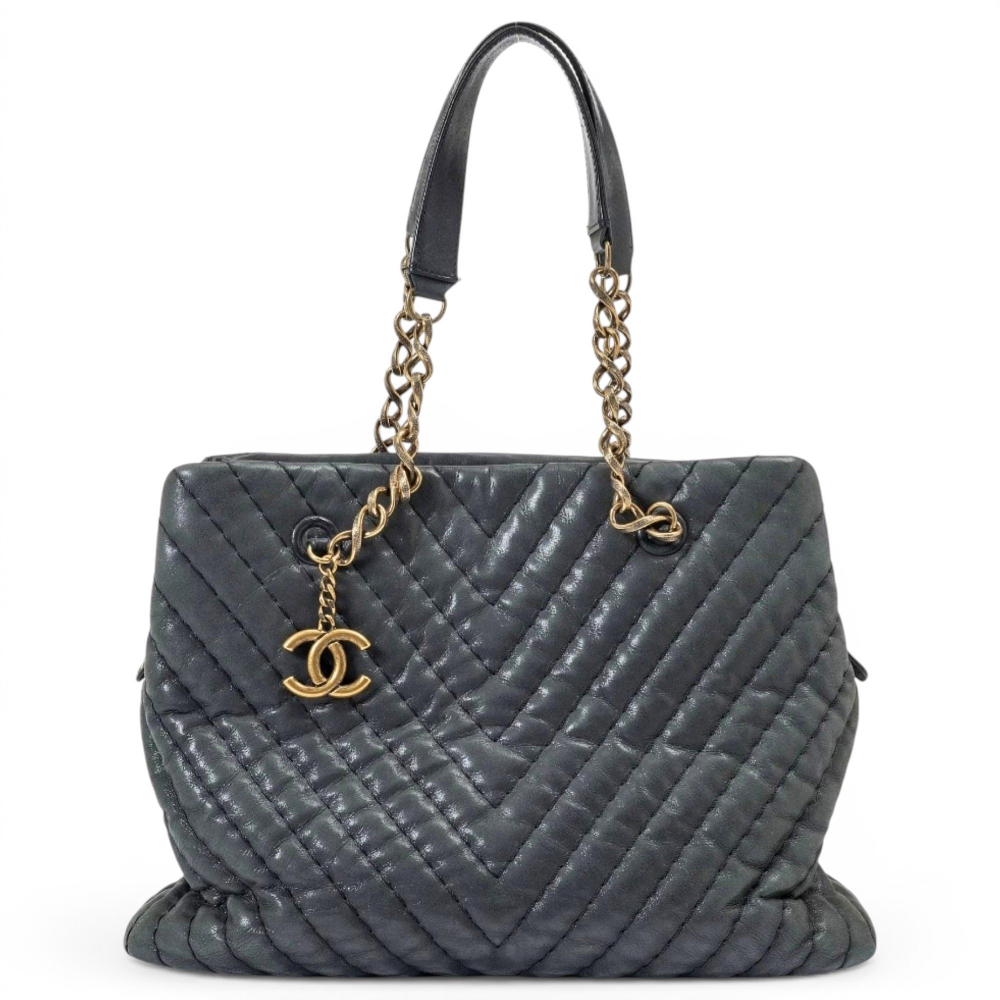 Petite Shopping Tote leather tote