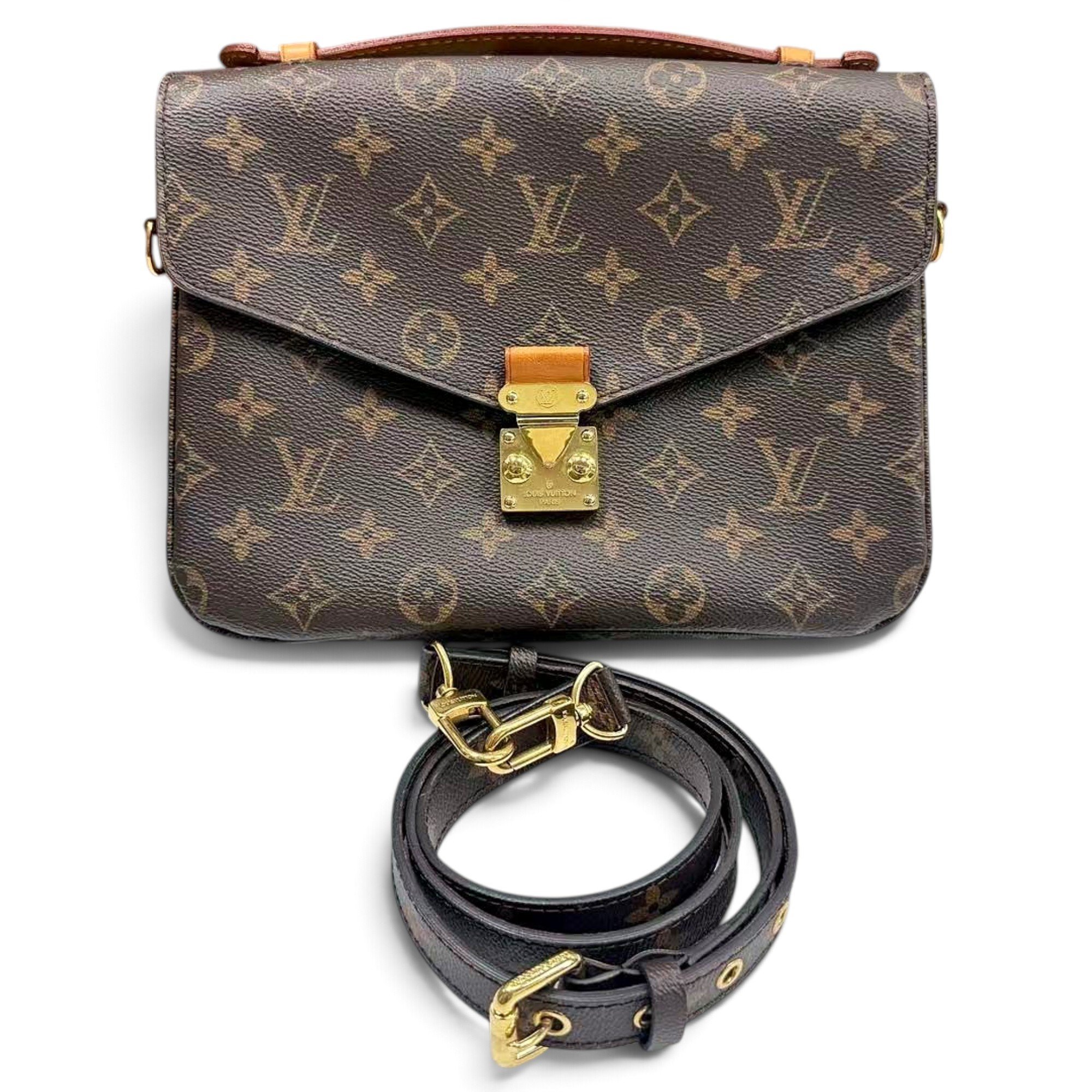 Metis leather crossbody bag